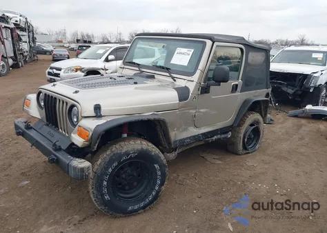 2004 Jeep Wrangler Se z USA, uszkodzony, nr VIN 1J4FA29124P721636